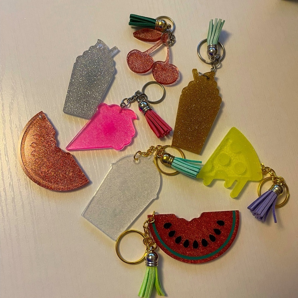 Handmade Food Keychains